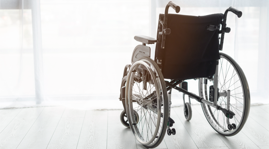 Imagen ilustrativa de una silla de ruedas