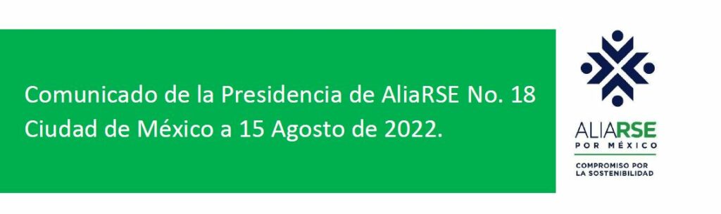 Comunicado de la Presidencia de AliaRSE sobre la inseguridad en México