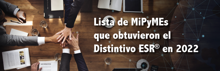 Lista MiPymEs con el Distintivo ESR 2022