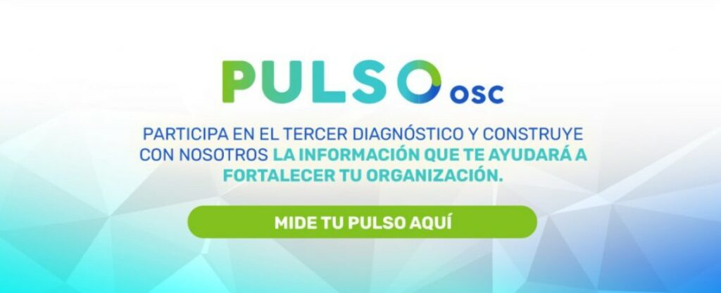 PULSOosc participa en el tercer disgnóstico y construye con nosotros la información que te ayudará a fortalecer tu organización.