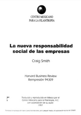 La nueva responsabilidad social de las empresas 