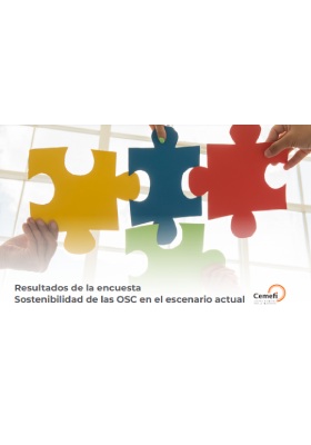 Resultados de la encuesta sostenibilidad de las OSC en el escenario actual 