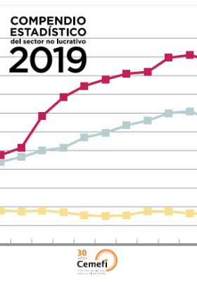 Compendio estadístico del sector no lucrativo 2019.