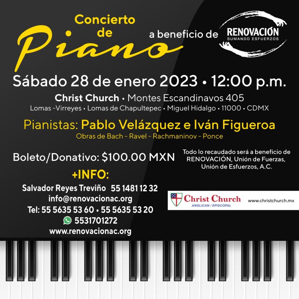 Concierto de Piano a beneficio del desarrollo integral de la niñez en Primera Infancia