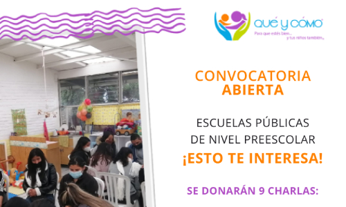 Convocatoria escuelas públicas nivel preescolar