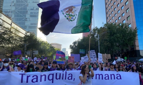 “Sola no voy a cambiar el mundo, pero juntas sí”, la marcha del 8M