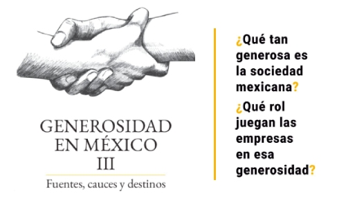 Portada del libro Escucha el podcast sobre la tercera edición del libro Generosidad en México