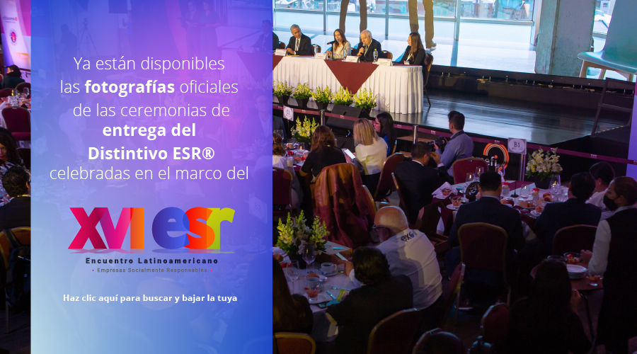 Fotografías oficiales de las ceremonias de entrega del Distintivo ESR® 2023
