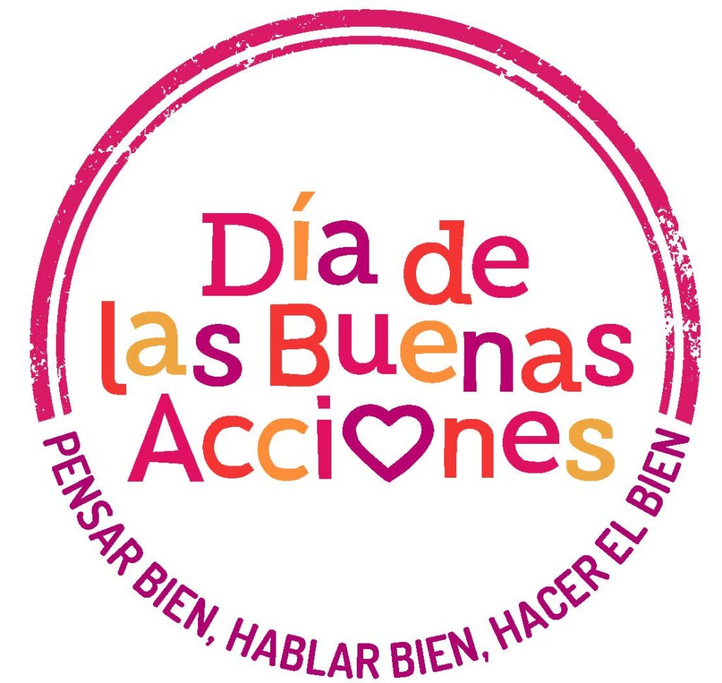 Logotipo día de las buenas acciones. 