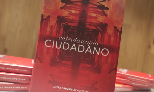 Presentación del libro Caleidoscopio Ciudadano y baile. Martes 15 de agosto de 2023 a las 16:00 horas en el Salón los Ángeles