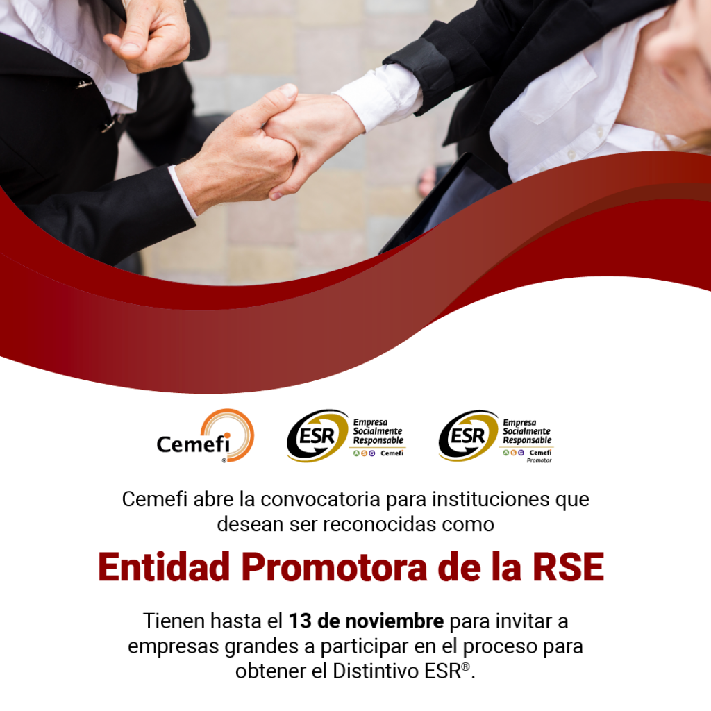 Convocatoria para Entidades Promotoras de la RSE 2024