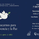 X Jornada en torno a la Pedagogía Contextual Liberadora Intereducarnos para la convivencia y la paz La unidad es superior al conflicto Sábado 7 de Octubre Transmisión Zoom 9:00 a 14:00 hrs. Inscríbete: Registro Mtra. Sylvia Schmelkes Lic. Gilberto Lenin Torres Dr. Juan Carlos Quirarte