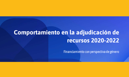 Comportamiento en la adjudicación de recursos 2020-2022