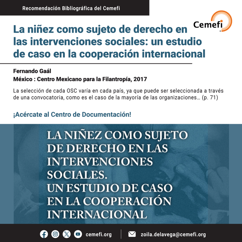 La niñez como sujeto de derecho en las intervenciones sociales: un estudio de caso en la cooperación internacional