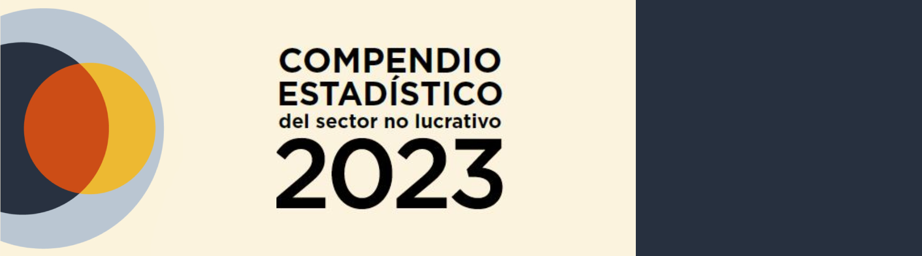 Descarga el Compendio Estadístico del sector no lucrativo y conoce la información más relevante sobre el quehacer de las OSC en México