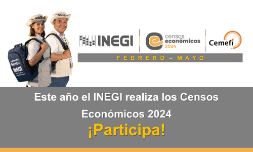 Participa en los Censos Económicos 2024 del INEGI