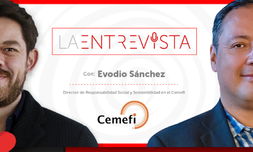 📺 Entrevista a Evodio Sánchez, director de RSE del Cemefi en Expok