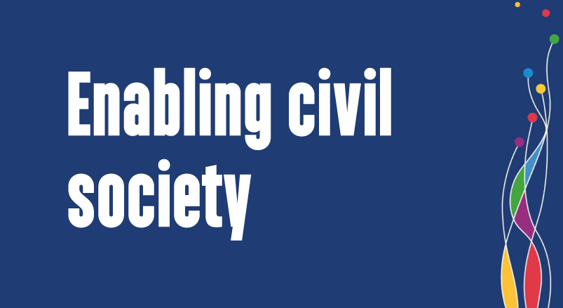 Lectura: Enabling civil society (Habilitar a la sociedad civil)