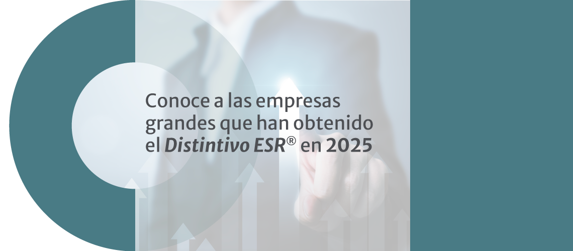 🎉 ¡Felicidades a las empresas grandes que obtuvieron el Distintivo ESR® en 2025! 🔎 Da clic en el enlace y consulta el buscador.