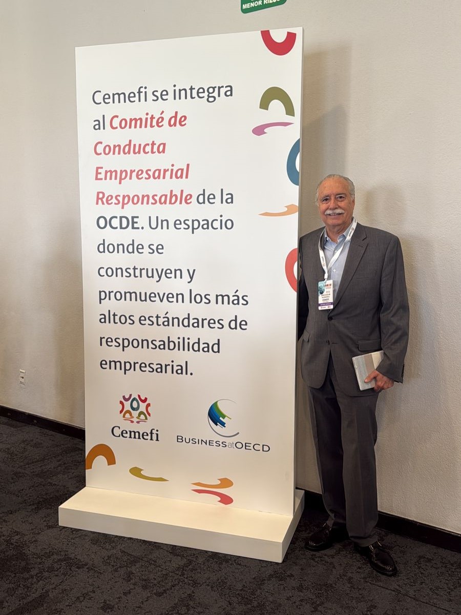 Cemefi se integra al Comité de Conducta Empresarial Responsable de la OCDE