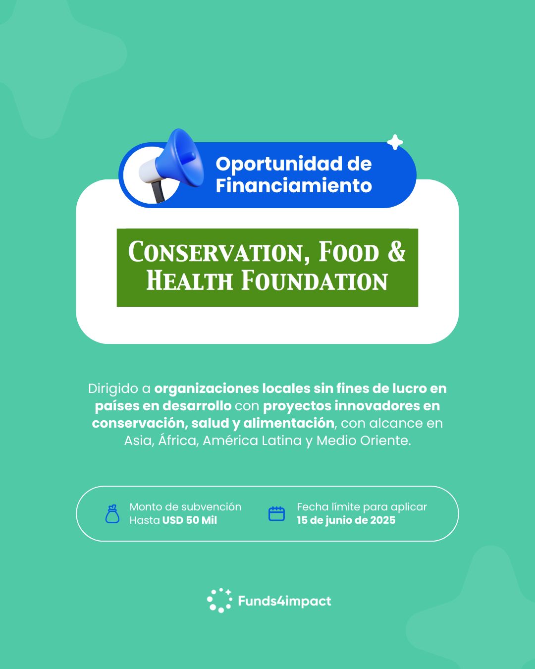 Apoyo a proyectos que contribuyan a la protección de recursos naturales
