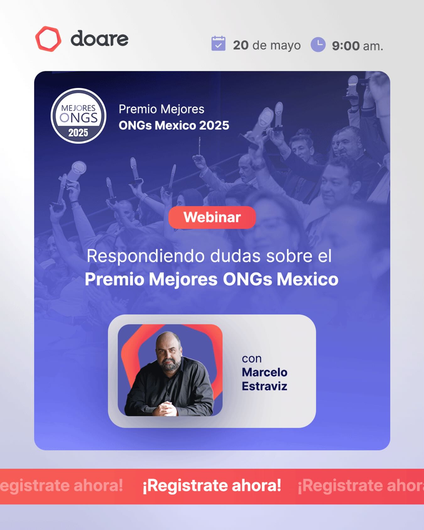 Convocatoria del Premio Mejores ONG 2025