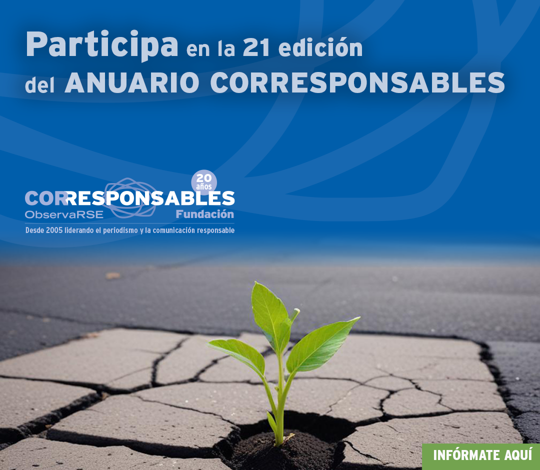Publica tus iniciativas de responsabilidad social en el Anuario Corresponsables 2025. En imagen la portada del anuario 2026