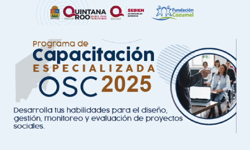 Programa de Capacitación Especializada para OSC en Quintana Roo
