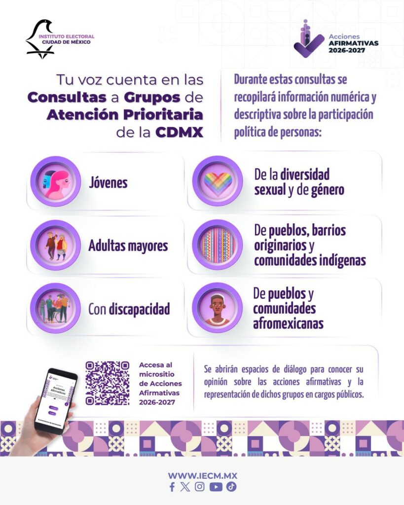Reuniones informativas virtuales: Consultas a Grupos de Atención Prioritaria
