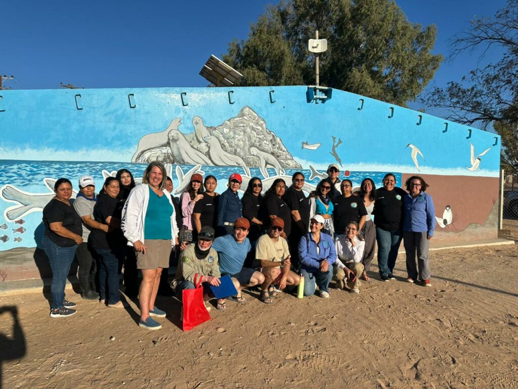 El Nodo México de RedEAmérica visita el proyecto Mujeres de Desierto y Mar en Sonora. Foto de integrantes del proyecto