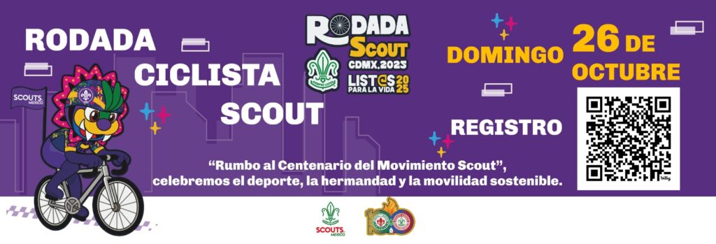 Súmate a la rodada “Rumbo al Centenario del Movimiento Scout”