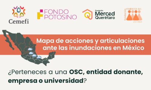 Mapeo para articular acciones ante los efectos de las inundaciones
