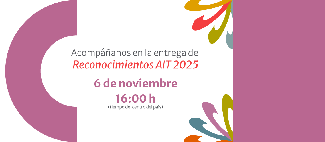 Sigue la transmisión este jueves 6 de noviembre, a partir de las 16:00 h. Reconozcamos juntas y juntos a las instituciones que fortalecen la confianza social en México.