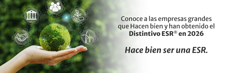 👏👏👏 ¡Felicidades a las empresas grandes que obtuvieron el Distintivo ESR® 2026!🔎 Da clic en el enlace y consulta el buscador para conocer el listado completo.
