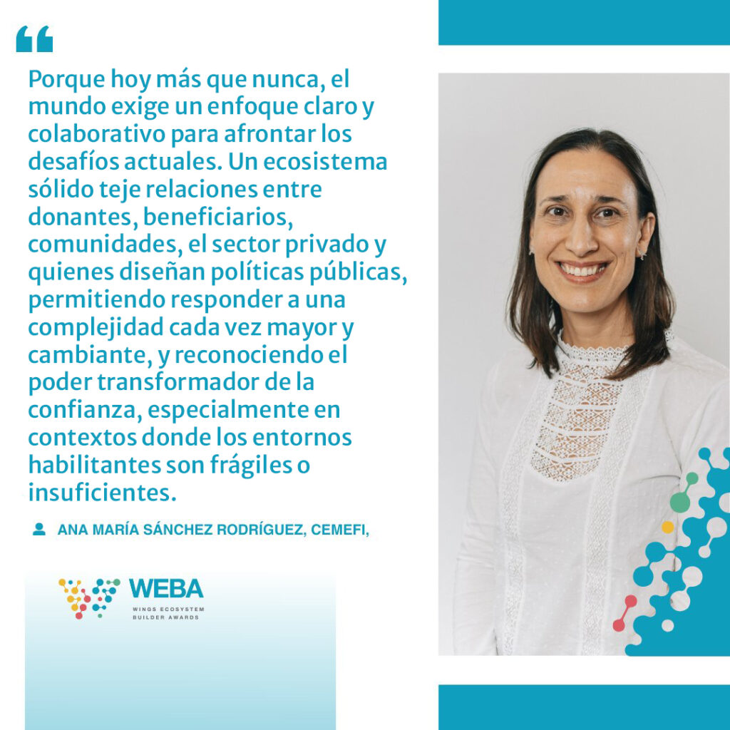 En imagen Ana Maria Sánchez de Cemefi 