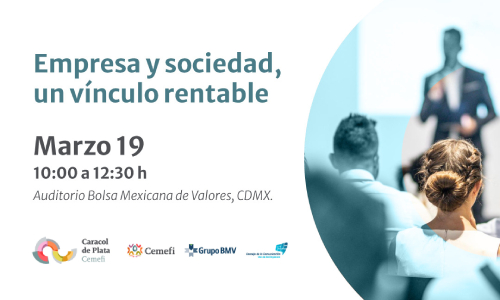 Cemefi invita al Foro “Empresa y Sociedad: Un vínculo rentable”
