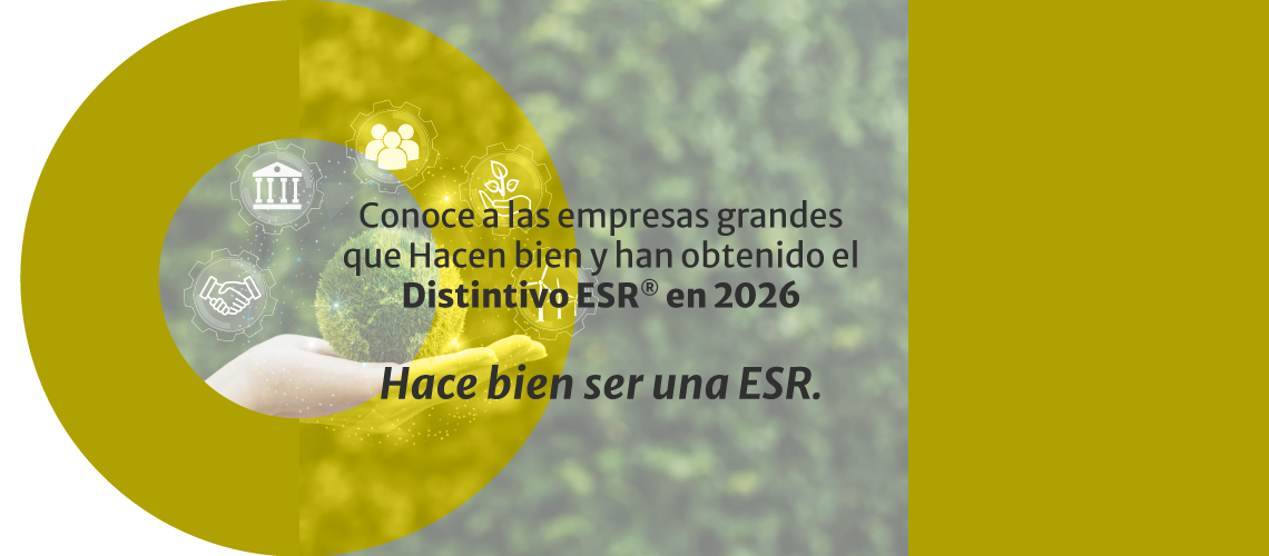 👏👏👏 ¡Felicidades a las empresas grandes que obtuvieron el Distintivo ESR® 2026!🔎 Da clic en el enlace y consulta el buscador para conocer el listado completo.