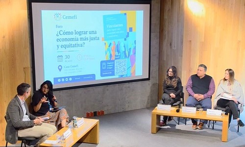 Presentan el libro Vincularnos para lograr una economía más justa y equitativa